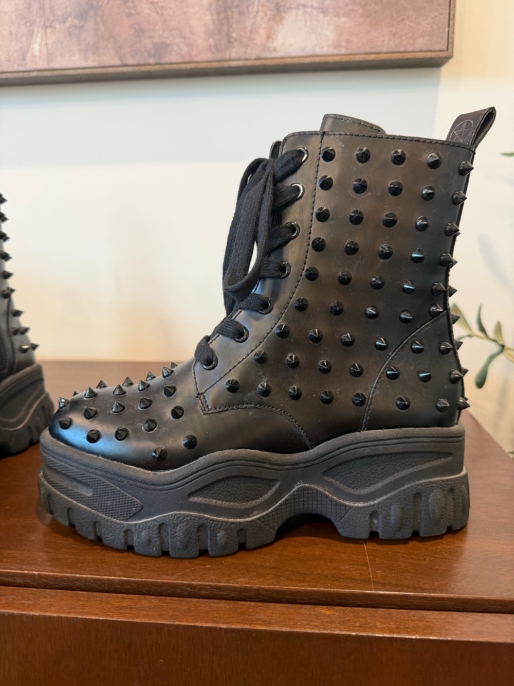 Killstar Empire Studded Boots - Platform - Picture 12 of 16